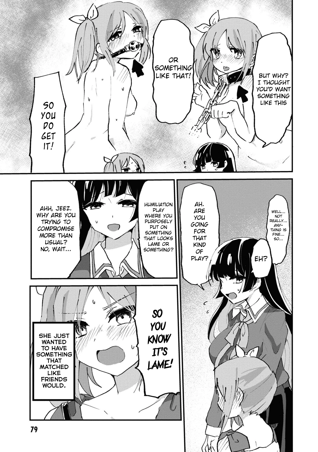 Masochist Girl and Dejected Mistress Chapter 4 page 14 - 