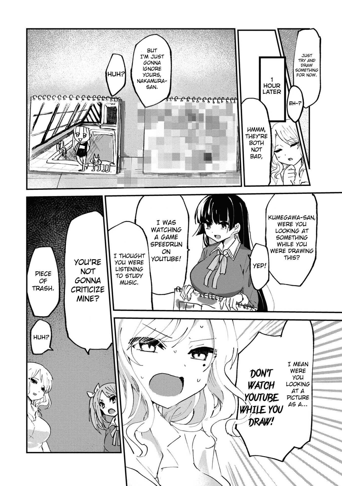 Masochist Girl and Dejected Mistress Chapter 4 page 5 - 
