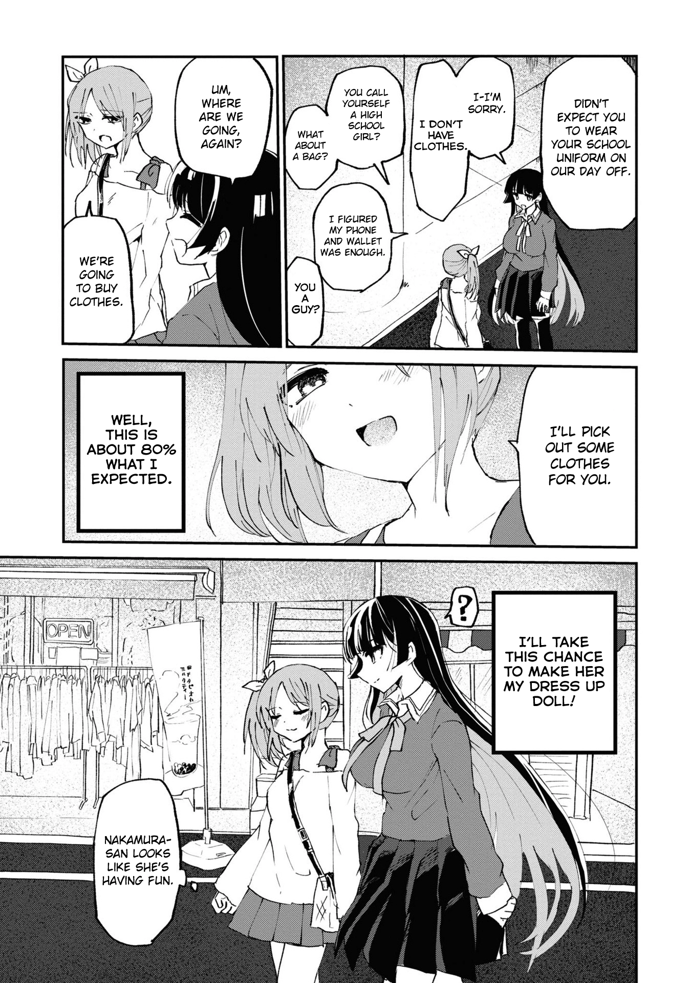 Masochist Girl and Dejected Mistress Chapter 4 page 8 - 