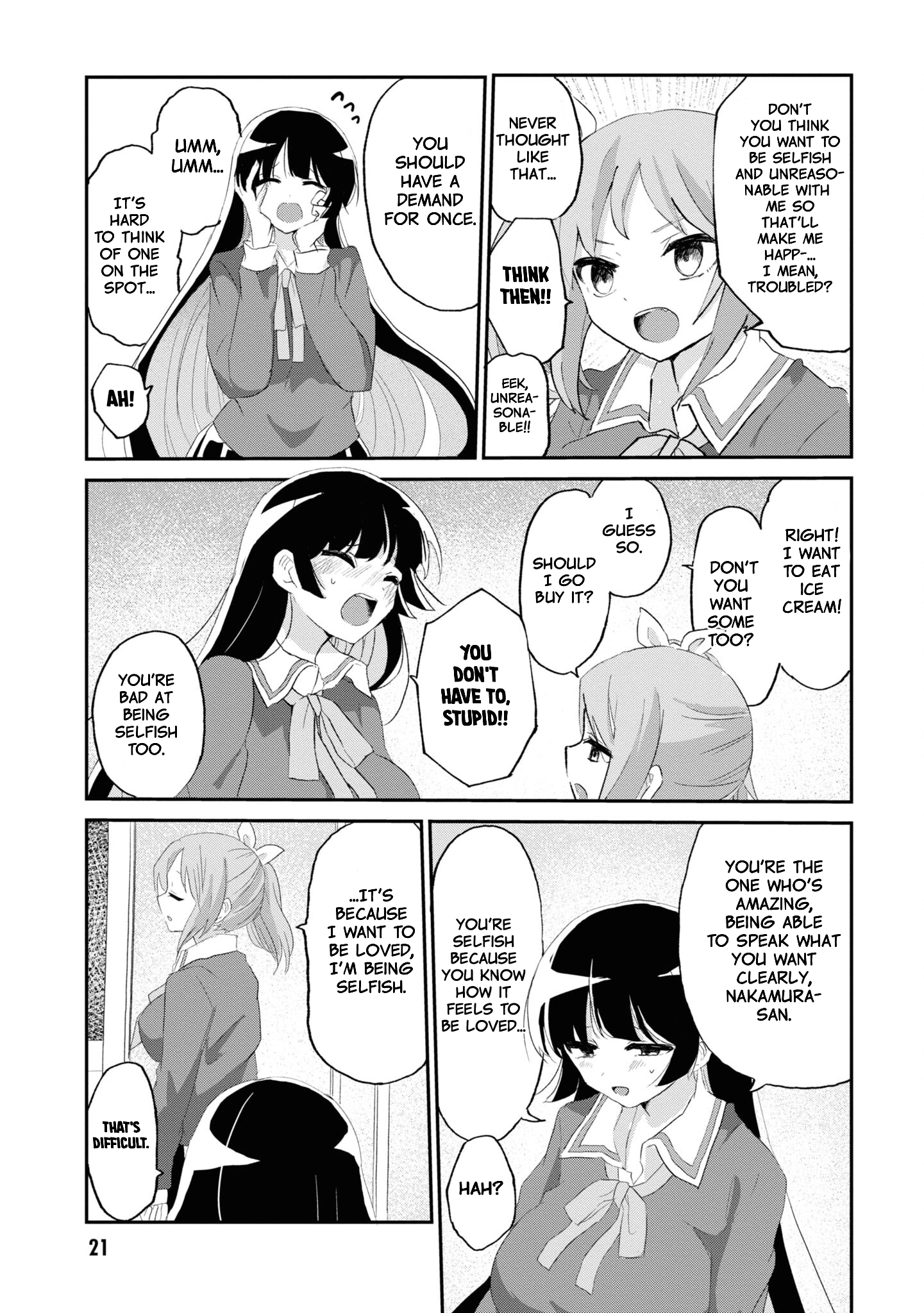 Masochist Girl and Dejected Mistress Chapter 7 page 22 - 