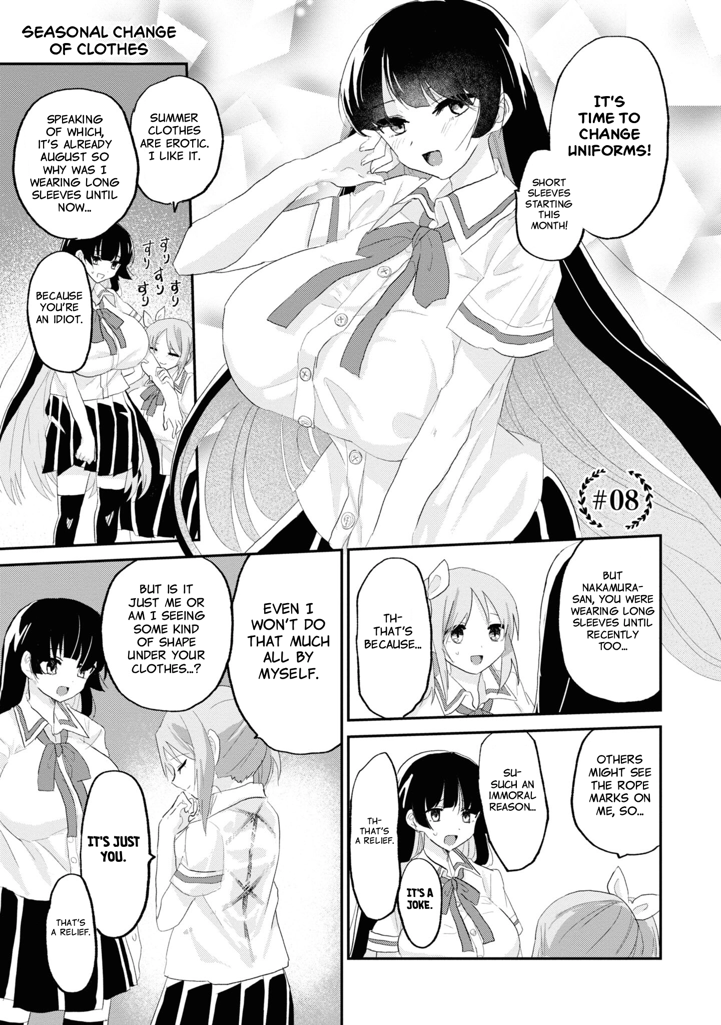 Masochist Girl and Dejected Mistress Chapter 8 page 1 - 