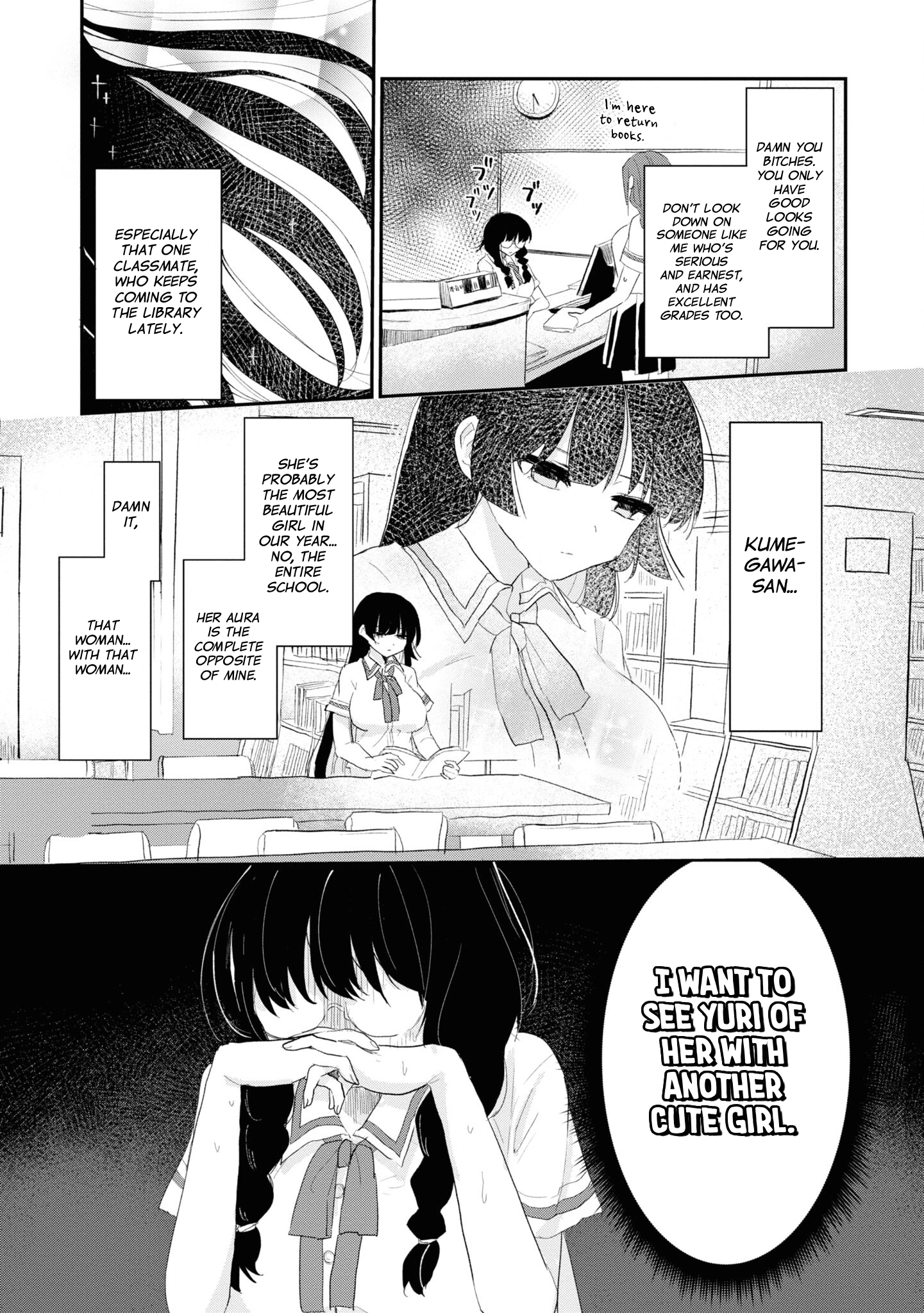Masochist Girl and Dejected Mistress Chapter 8 page 3 - 
