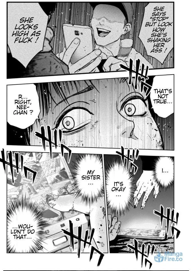 Massacre Happy End: The Blue Chapter Chapter 3.2 page 12 - 