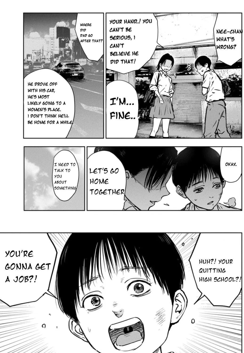 Massacre Happy Ending - Chapter of Blue - Chapter 1 page 35 - 