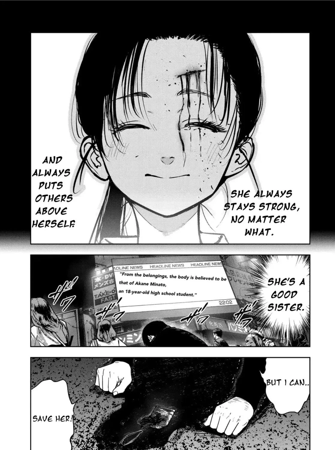 Massacre Happy Ending - Chapter of Blue - Chapter 3.1 page 9 - 