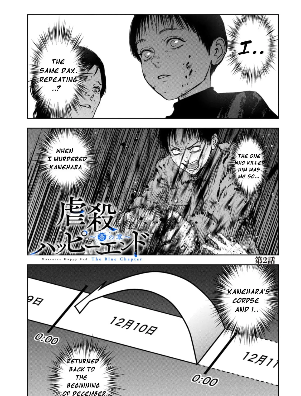 Massacre Happy Ending - Chapter of Blue - Chapter 4 page 2 - 