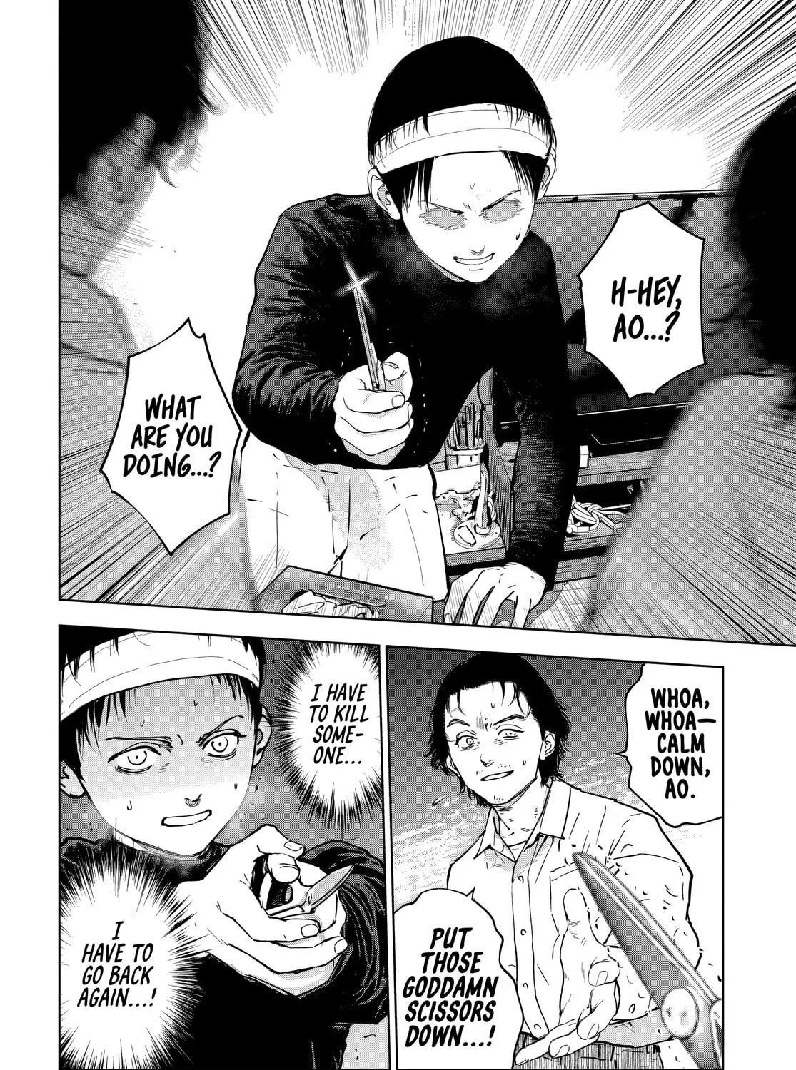 Massacre Happy Ending - Chapter of Blue - Chapter 5.2 page 21 - 