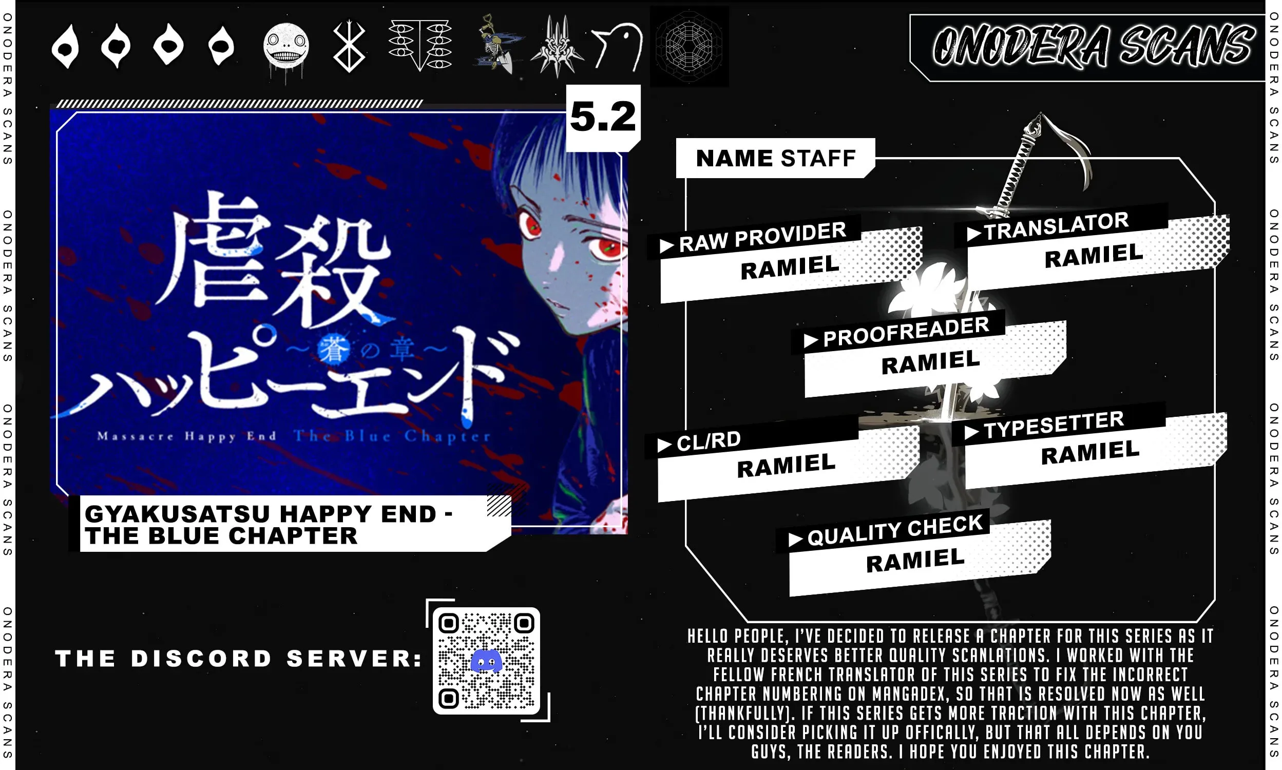 Massacre Happy Ending - Chapter of Blue - Chapter 5.2 page 27 - 