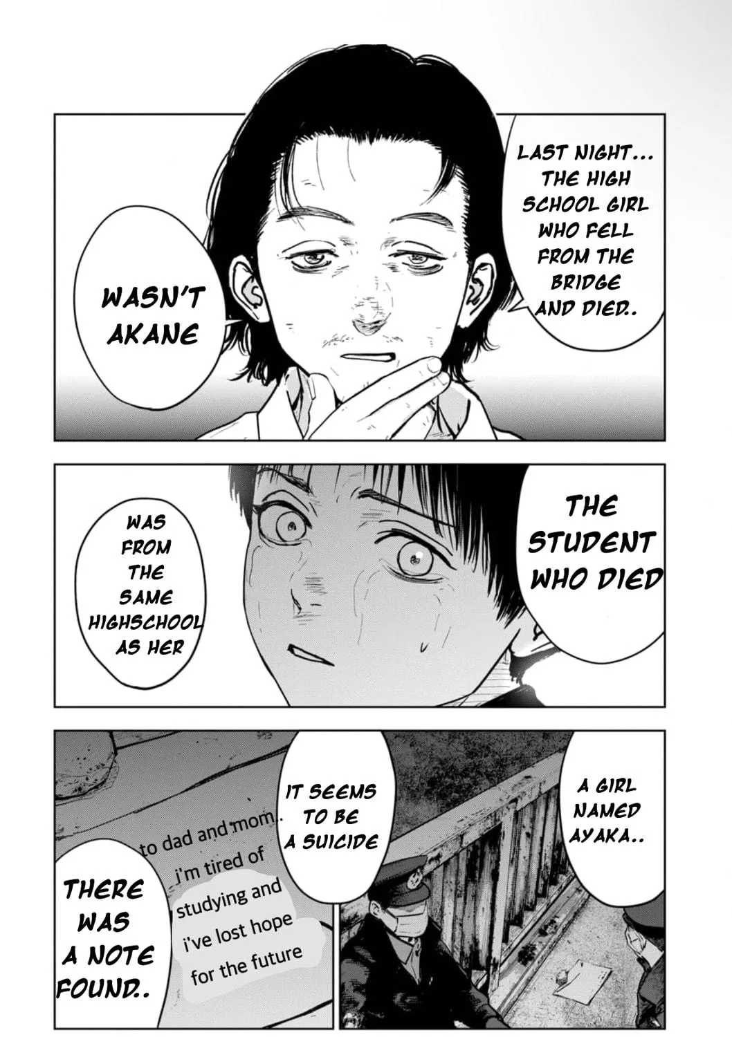 Massacre Happy Ending - Chapter of Blue - Chapter 6.1 page 19 - 