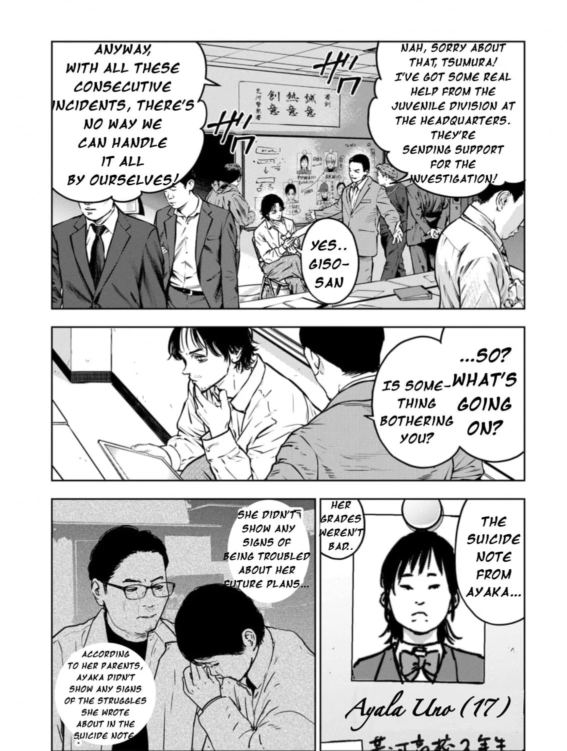 Massacre Happy Ending - Chapter of Blue - Chapter 7.1 page 17 - 
