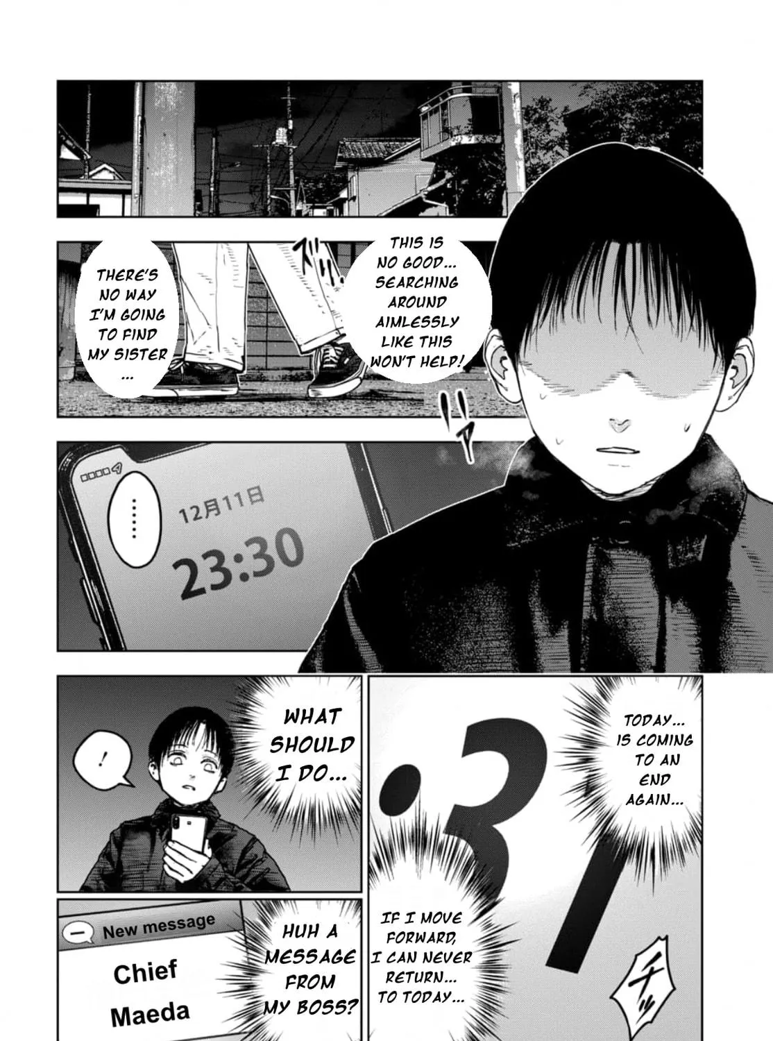 Massacre Happy Ending - Chapter of Blue - Chapter 7.1 page 23 - 