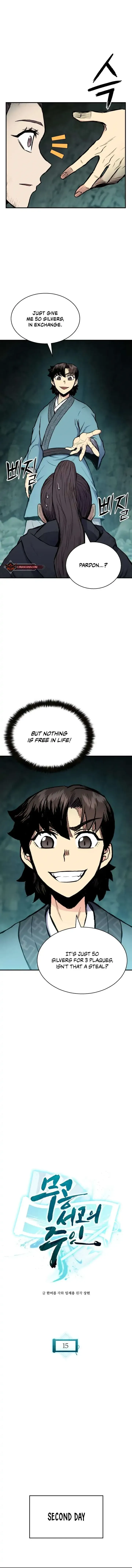 Master of the Martial Arts Library Chapter 15 page 4 - 