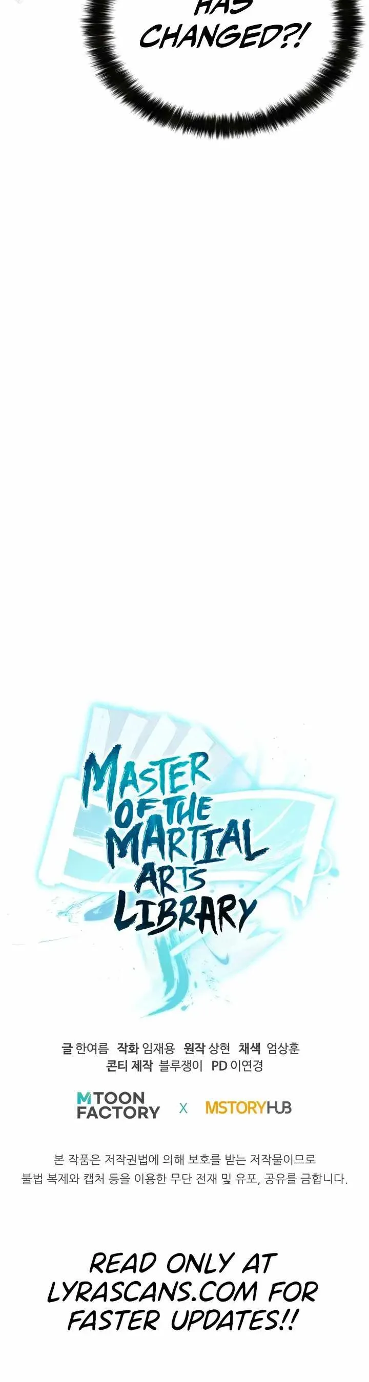 Master of the Martial Arts Library Chapter 35 page 38 - 
