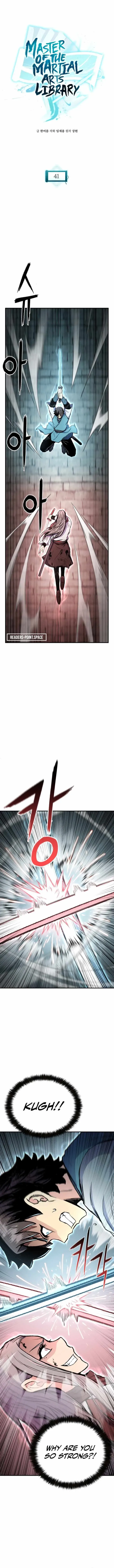Master of the Martial Arts Library Chapter 41 page 1 - 
