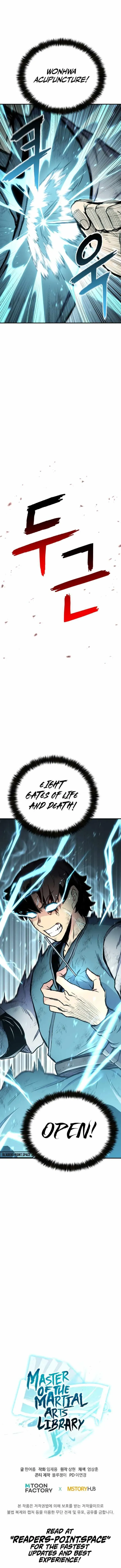 Master of the Martial Arts Library Chapter 41 page 19 - 
