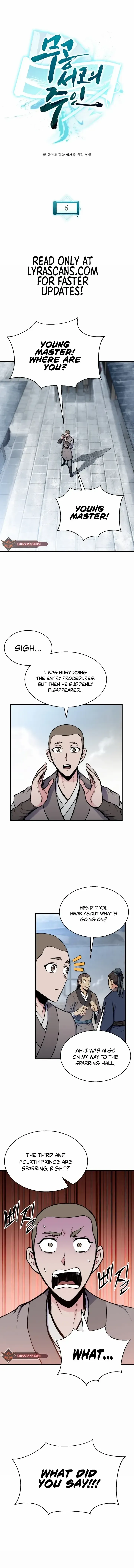 Master of the Martial Arts Library Chapter 6 page 1 - 