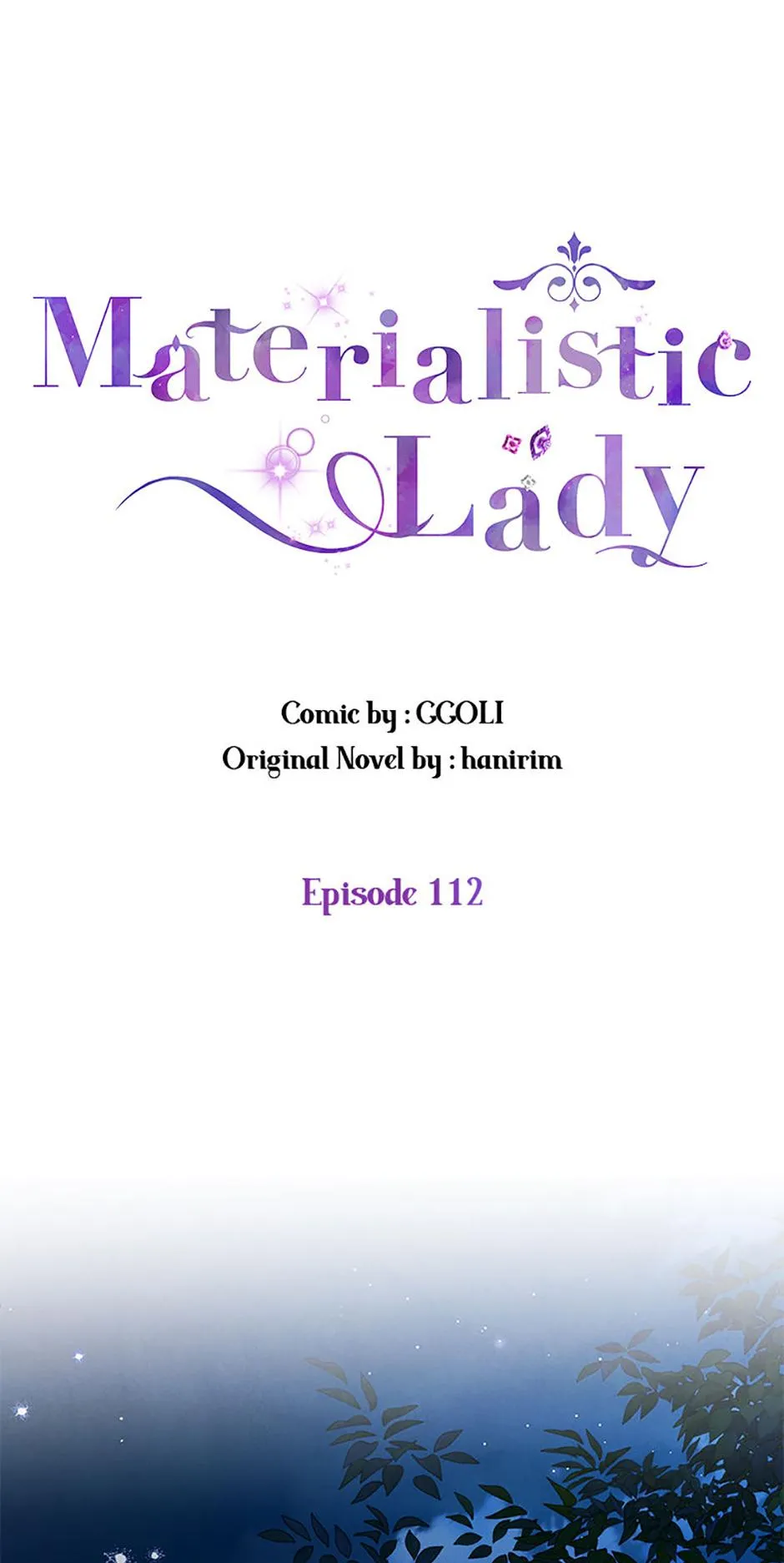 Materialistic Lady Chapter 112 page 1 - 