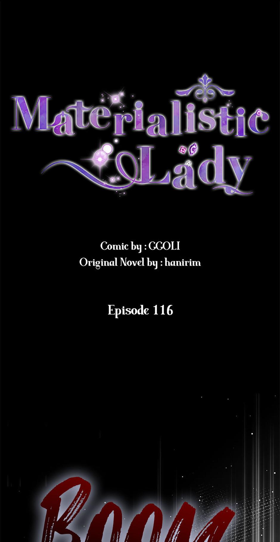 Materialistic Lady Chapter 116 page 1 - 