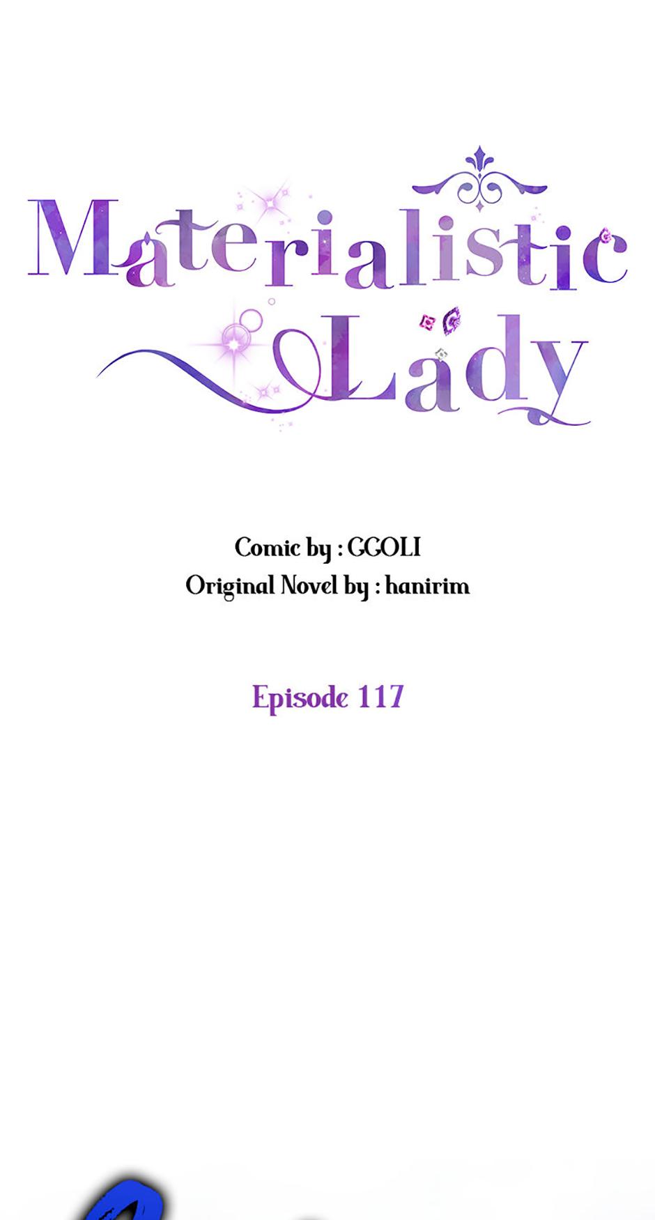 Materialistic Lady Chapter 117 page 1 - 