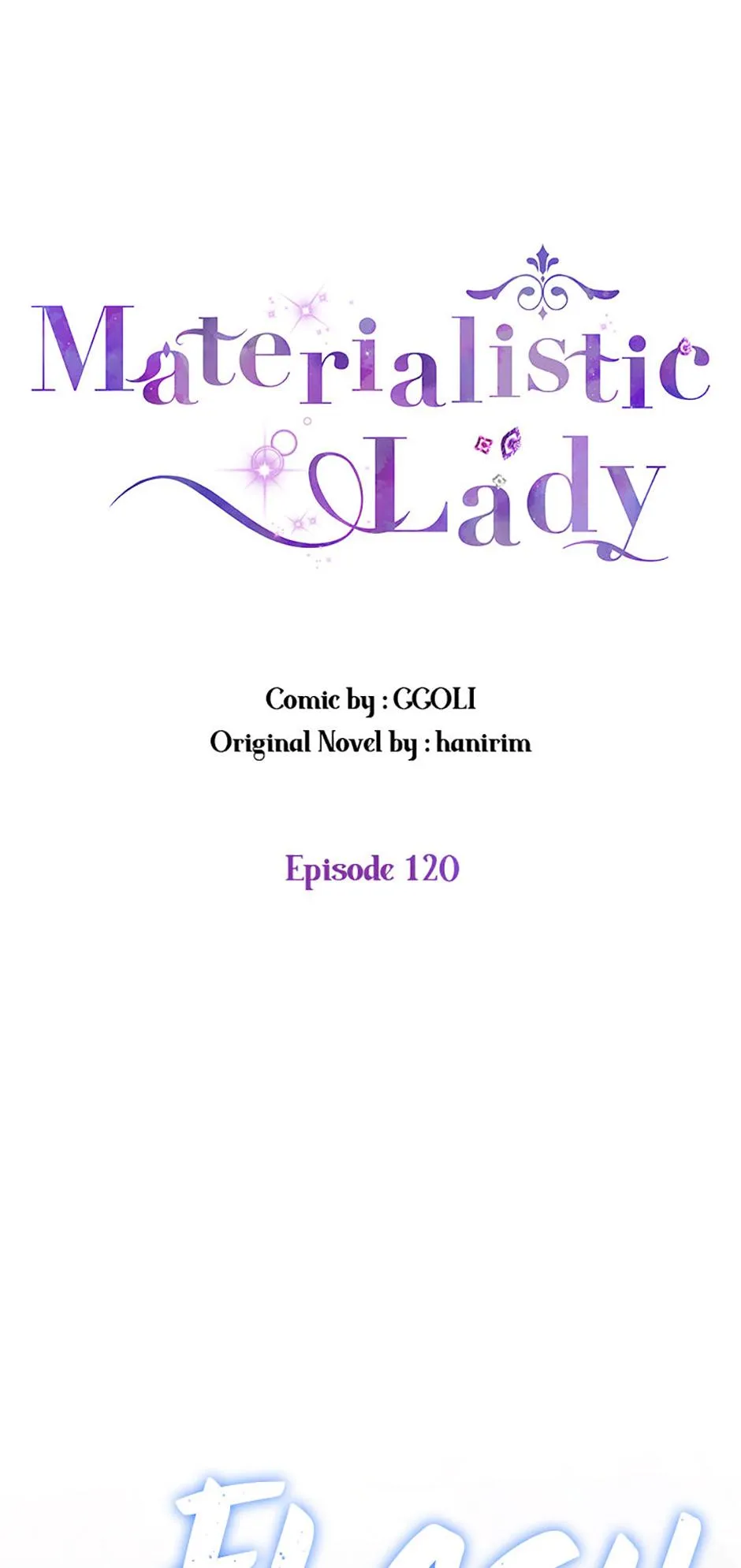 Materialistic Lady Chapter 120 page 1 - 