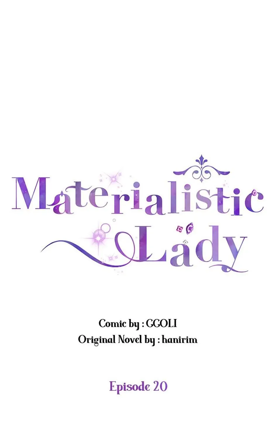 Materialistic Lady Chapter 20 page 19 - 