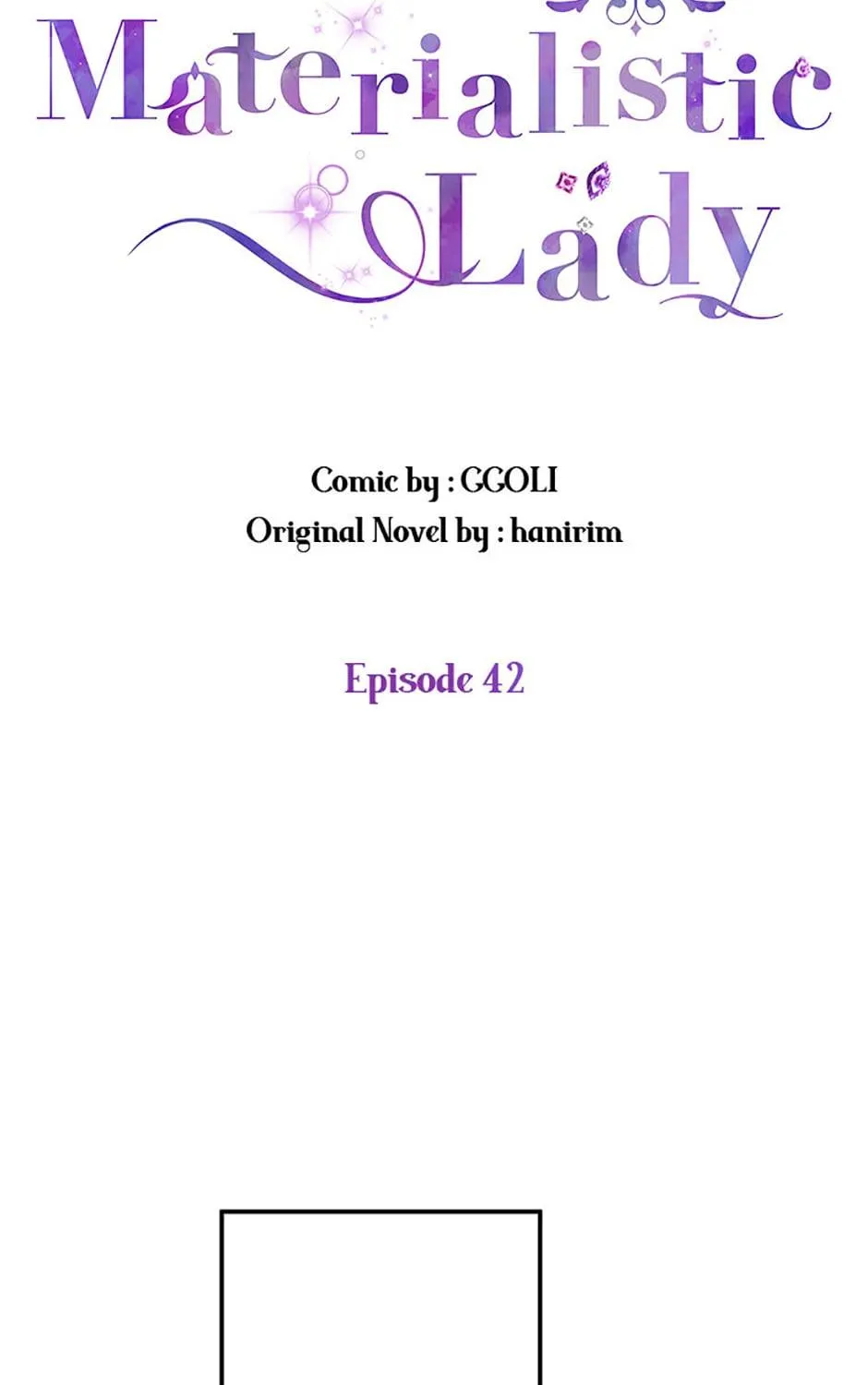 Materialistic Lady Chapter 42 page 51 - 