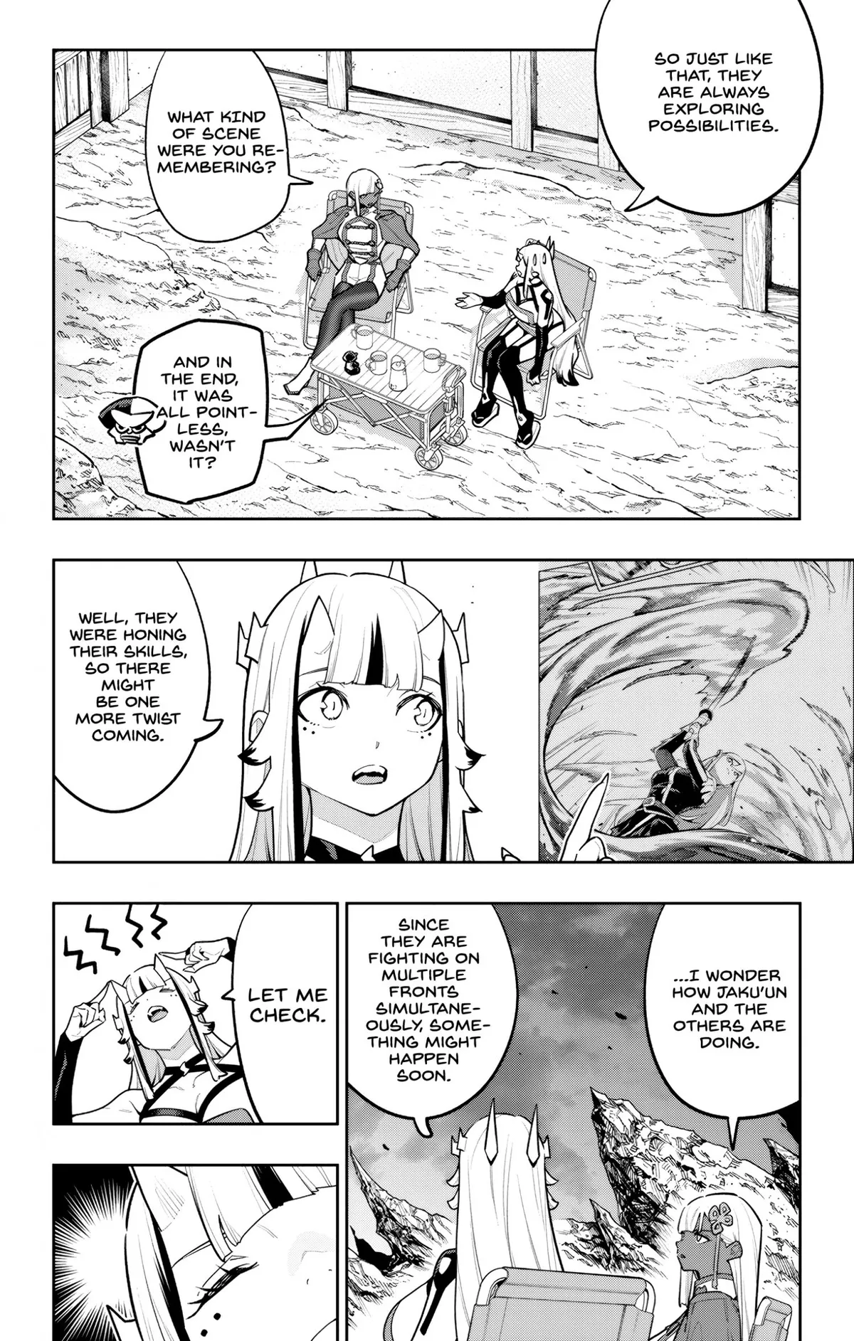 Mato Seihei No Slave Chapter 181 page 8 - 