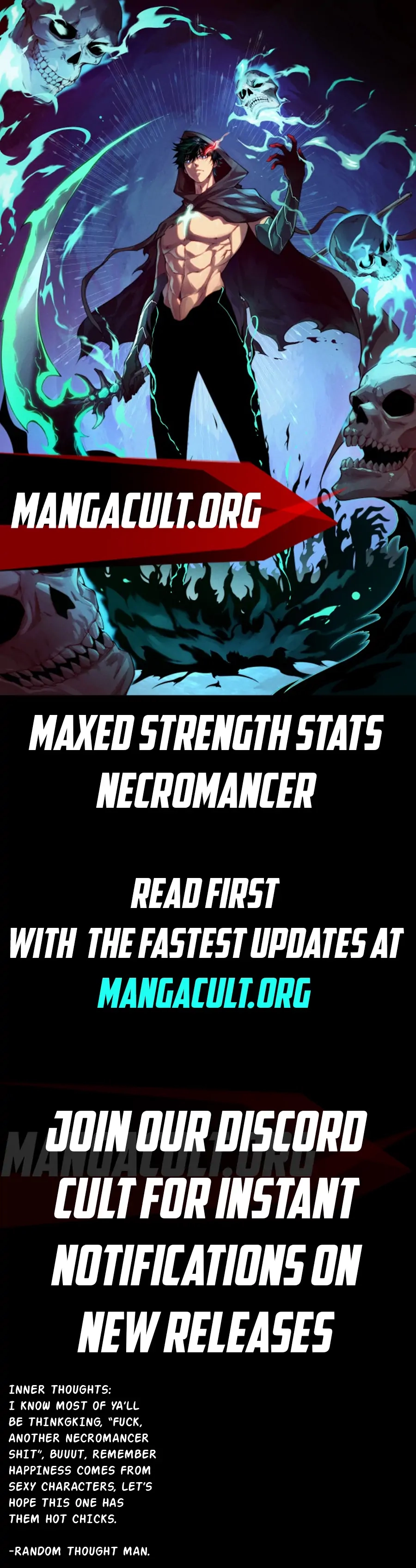 Maxed Strength Necromancer Chapter 0.1 page 1 - 