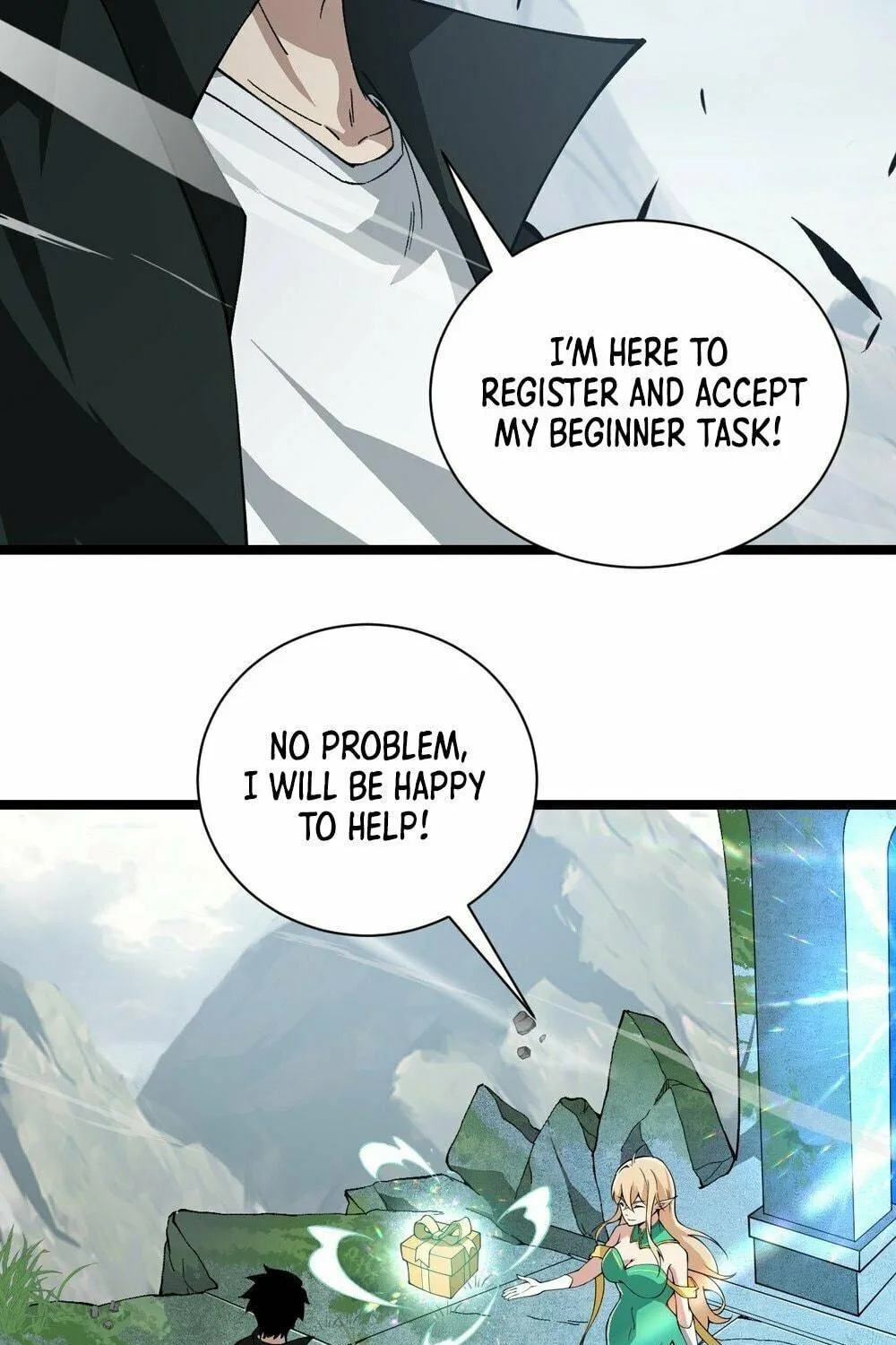 Maxed Strength Necromancer Chapter 1 page 83 - 