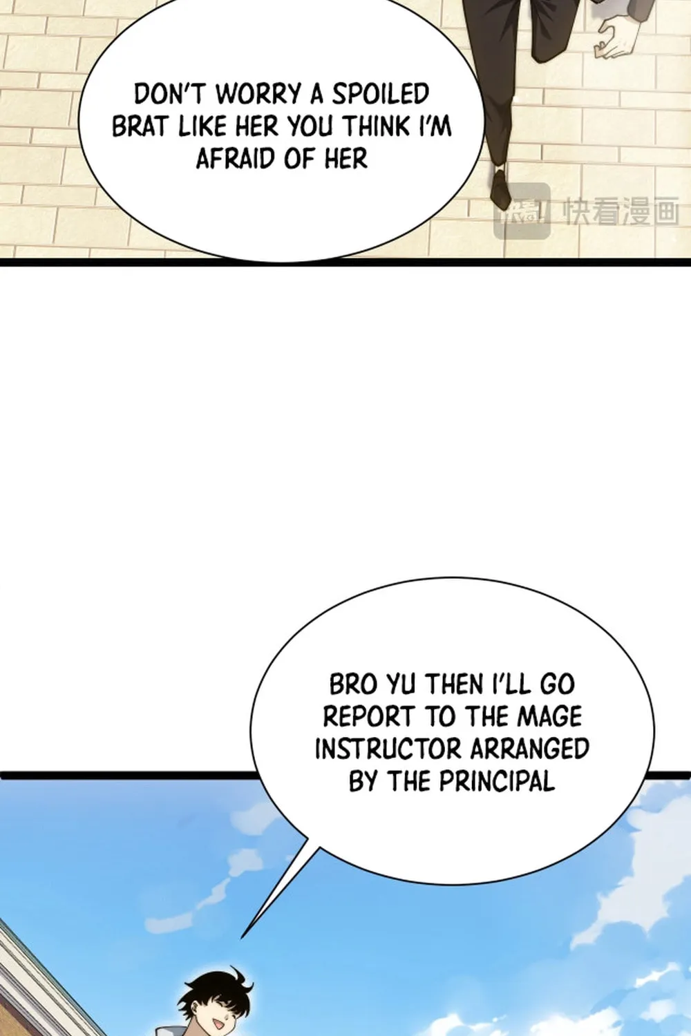 Maxed Strength Necromancer Chapter 105 page 9 - 