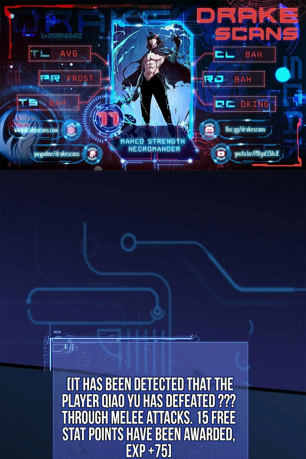 Maxed Strength Necromancer Chapter 11 page 1 - 