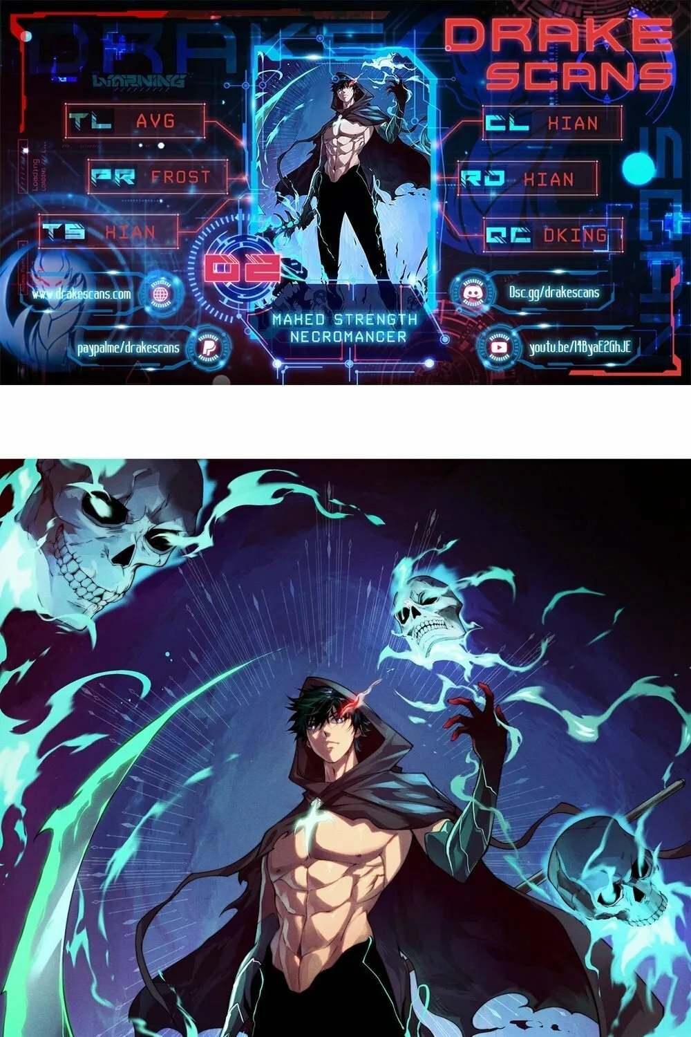 Maxed Strength Necromancer Chapter 2 page 1 - 