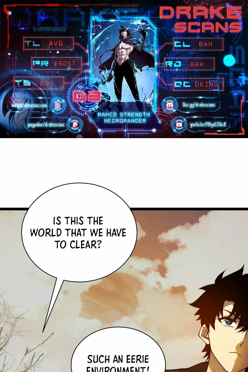 Maxed Strength Necromancer Chapter 3 page 1 - 