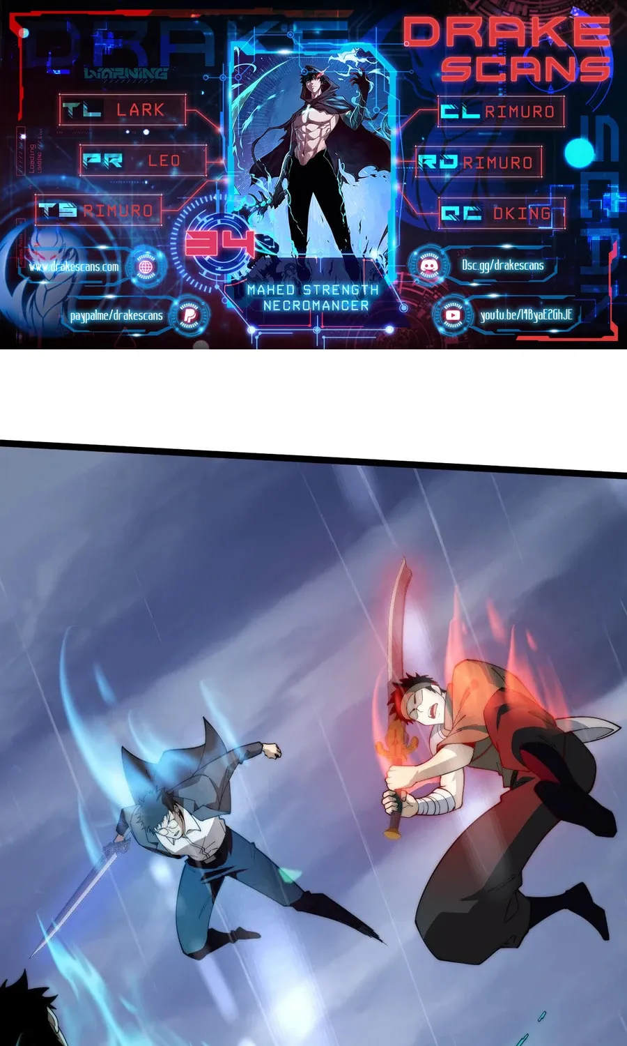 Maxed Strength Necromancer Chapter 34 page 1 - 