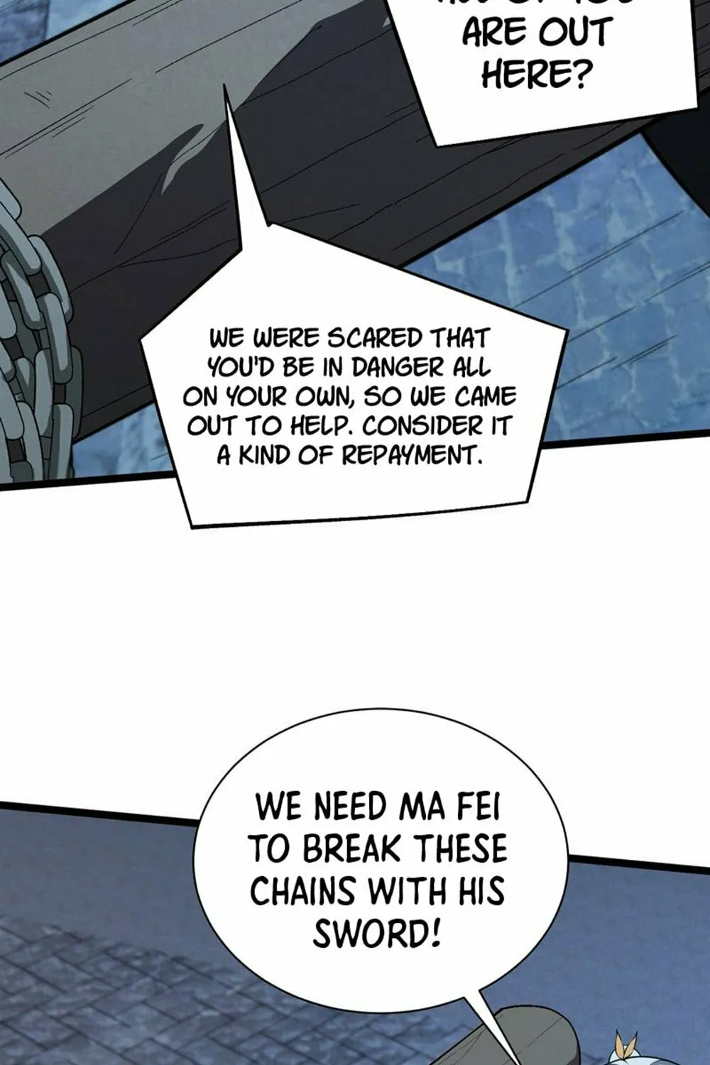 Maxed Strength Necromancer Chapter 4 page 27 - 