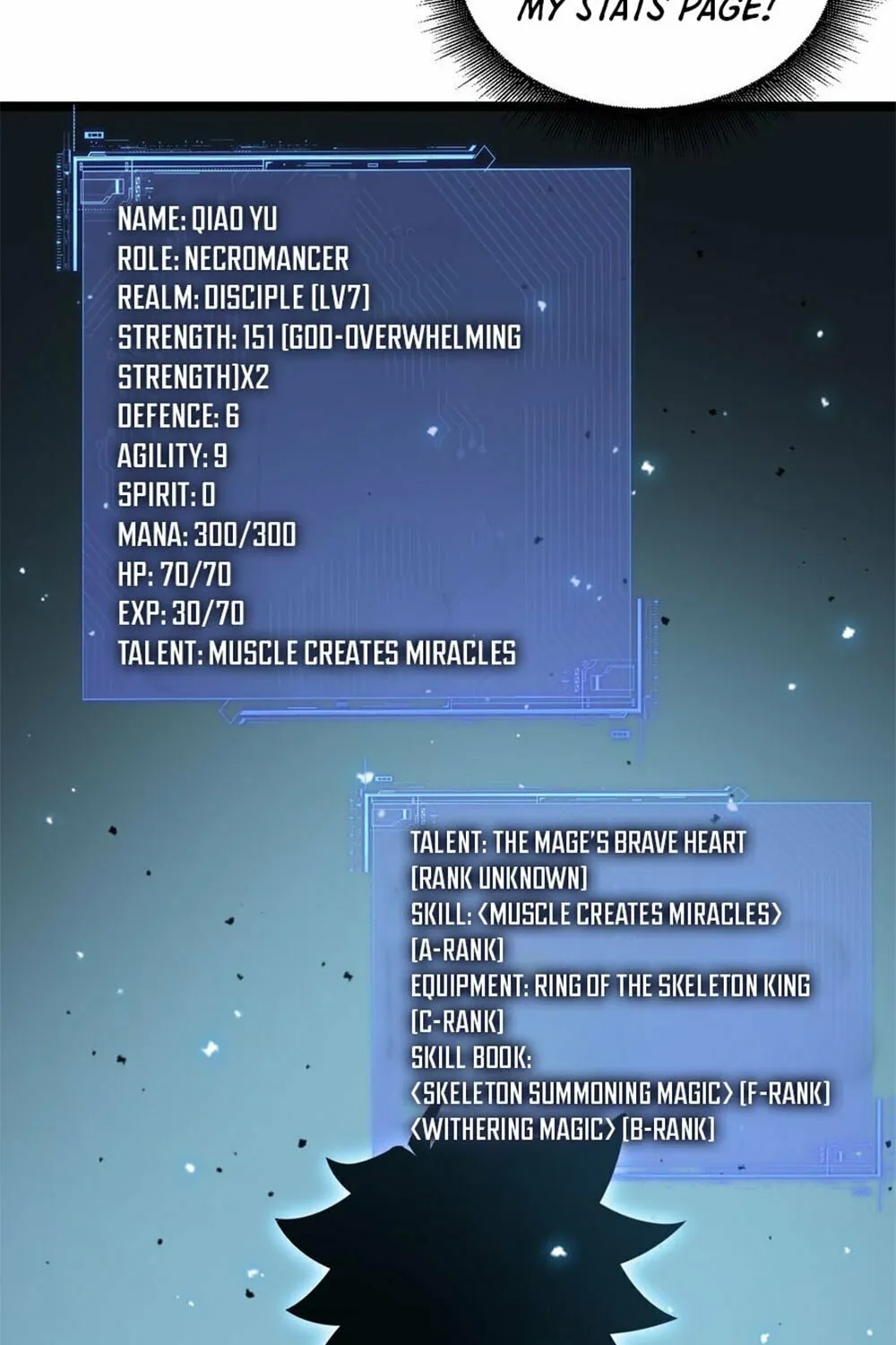 Maxed Strength Necromancer Chapter 6 page 74 - 