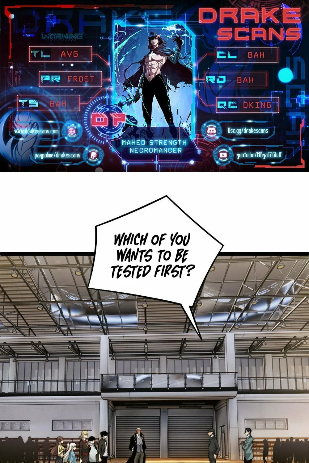 Maxed Strength Necromancer Chapter 7 page 1 - 