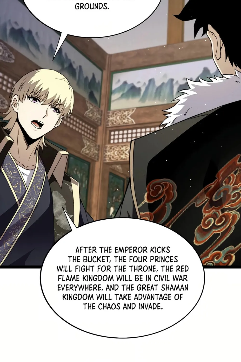Maxed Strength Necromancer Chapter 84 page 13 - 