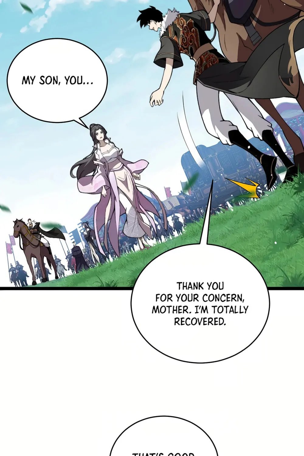 Maxed Strength Necromancer Chapter 84 page 23 - 