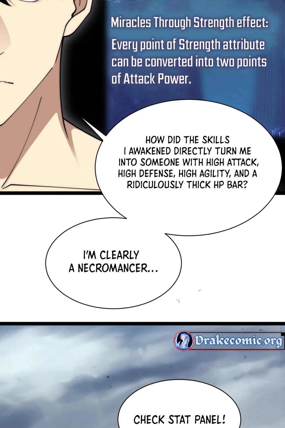 Maxed Strength Necromancer Chapter 91 page 65 - 