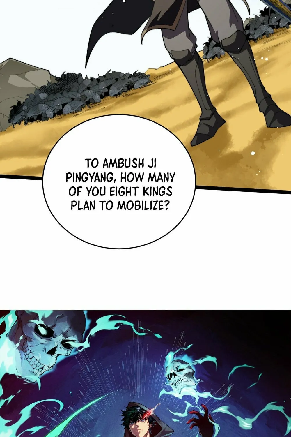 Maxed Strength Necromancer Chapter 99 page 4 - 