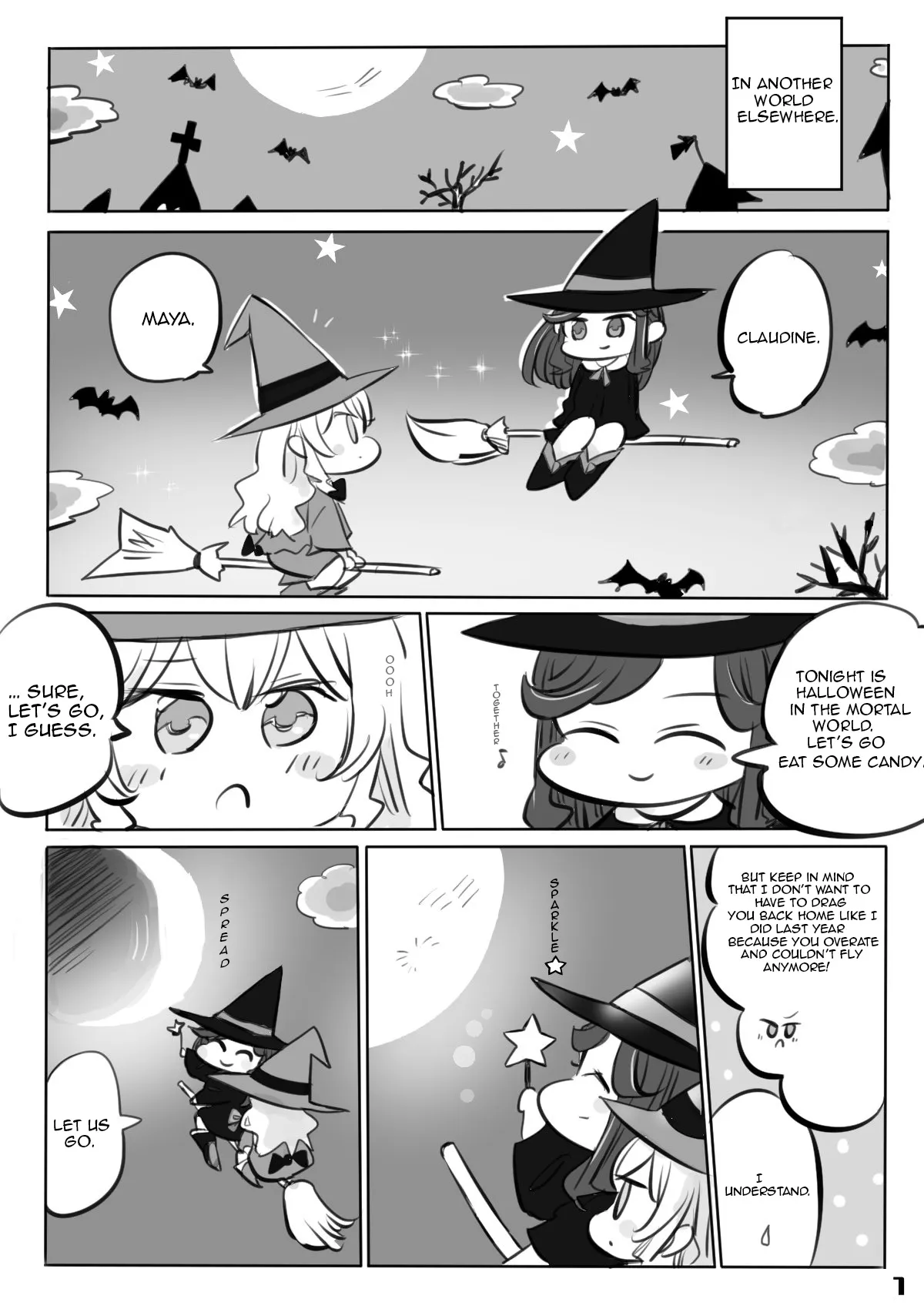 Maya and Claudine (MayaKuro) Short Comics Compilation Chapter 30 page 1 - 