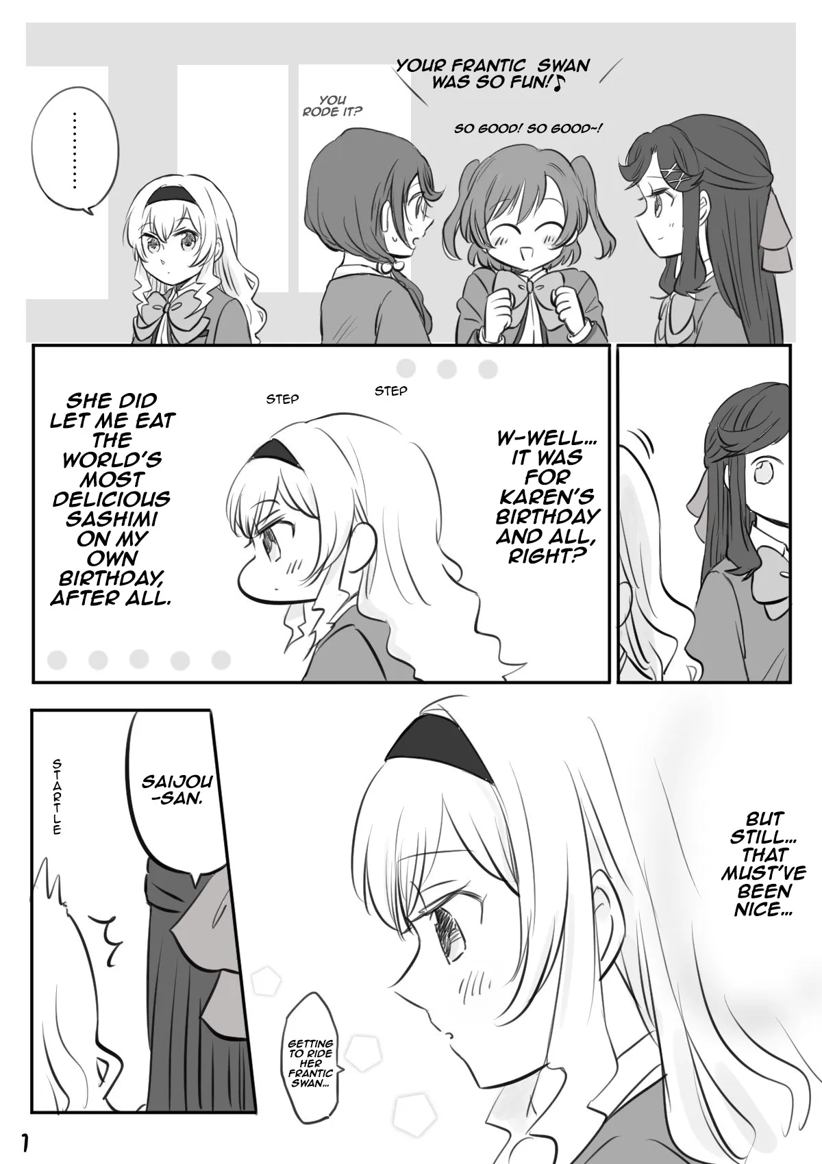 Maya and Claudine (MayaKuro) Short Comics Compilation Chapter 31 page 2 - 