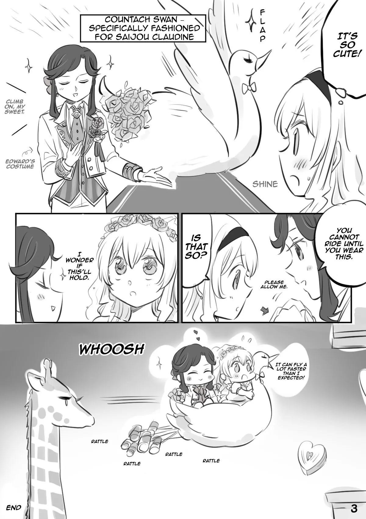 Maya and Claudine (MayaKuro) Short Comics Compilation Chapter 31 page 4 - 