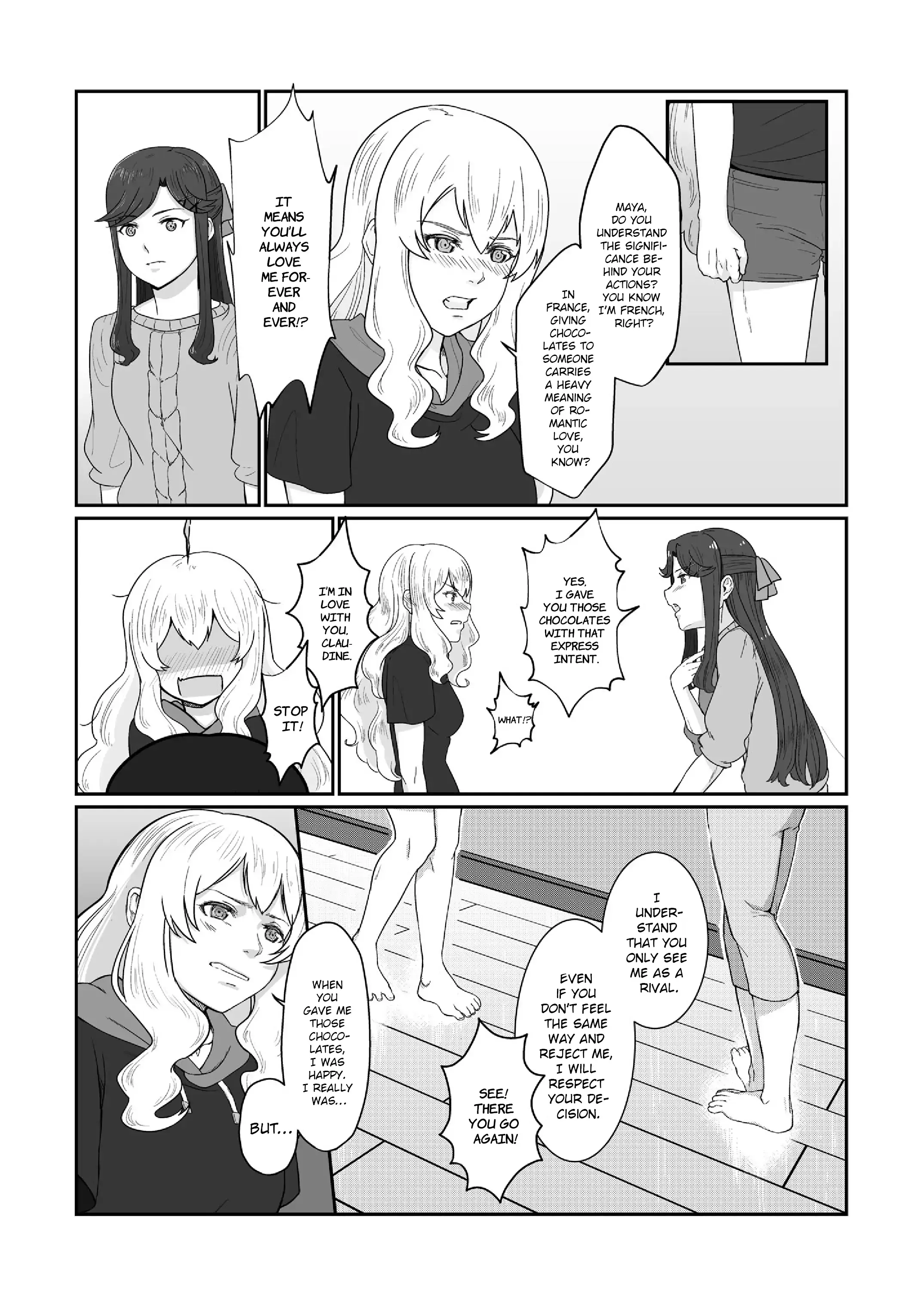 Maya and Claudine (MayaKuro) Short Comics Compilation Chapter 35 page 8 - 