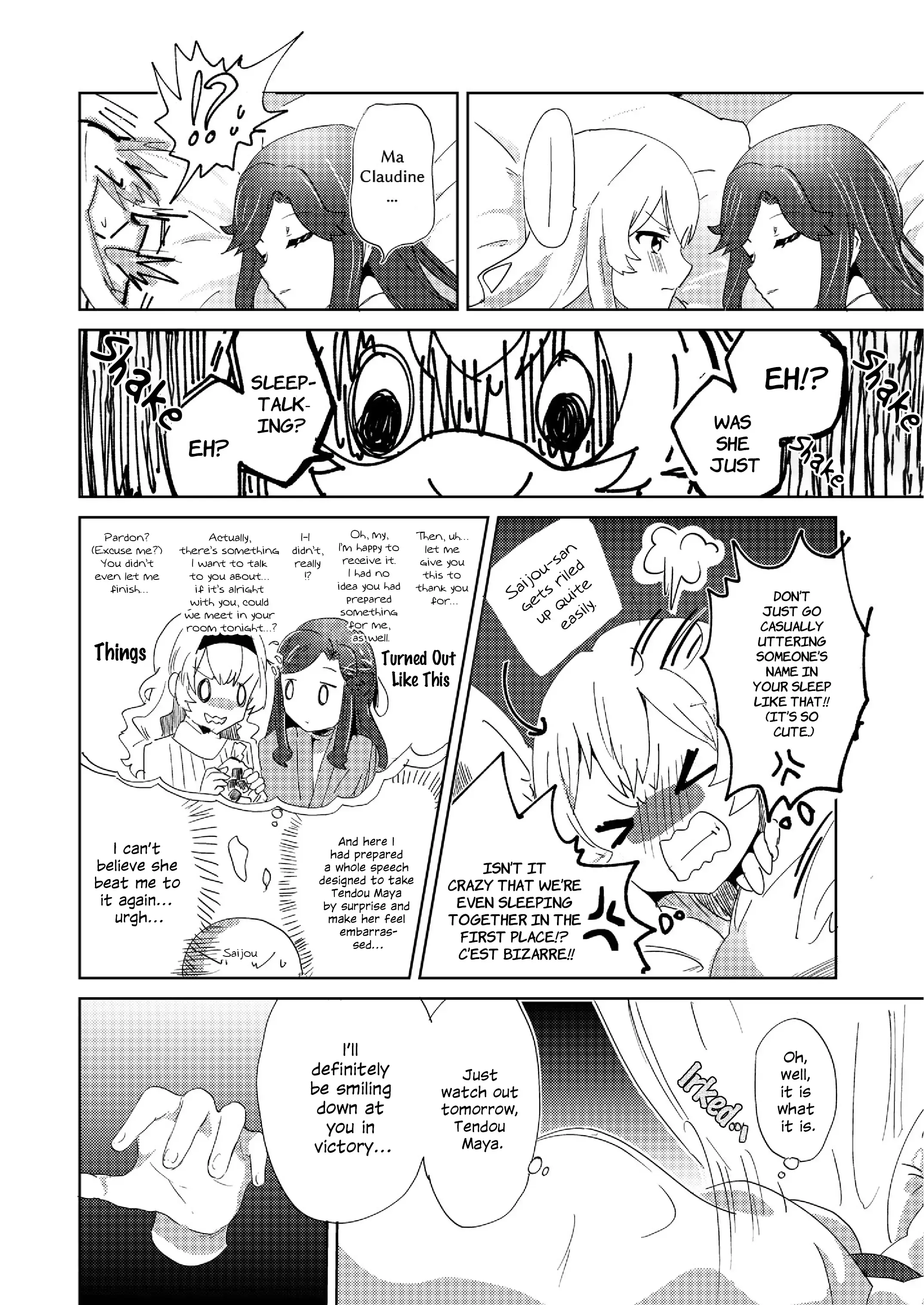 Maya and Claudine (MayaKuro) Short Comics Compilation Chapter 36 page 3 - 