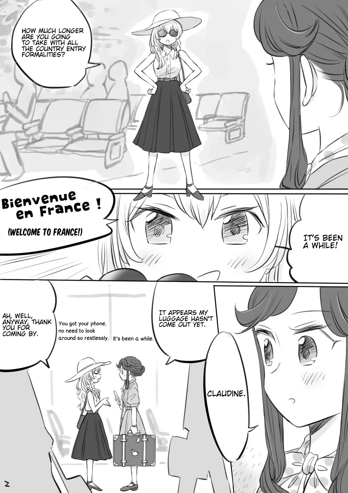 Maya and Claudine (MayaKuro) Short Comics Compilation Chapter 38 page 2 - 