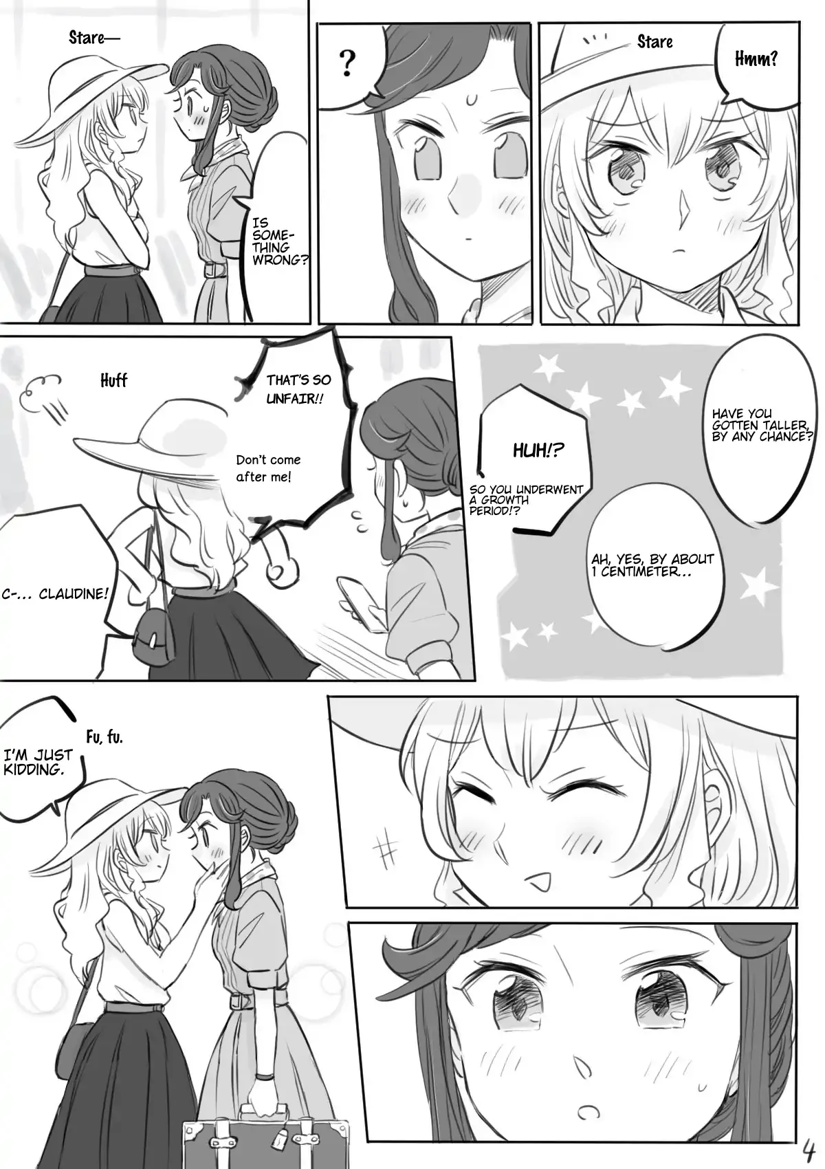Maya and Claudine (MayaKuro) Short Comics Compilation Chapter 38 page 4 - 