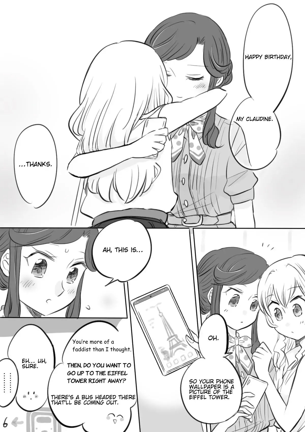 Maya and Claudine (MayaKuro) Short Comics Compilation Chapter 38 page 6 - 