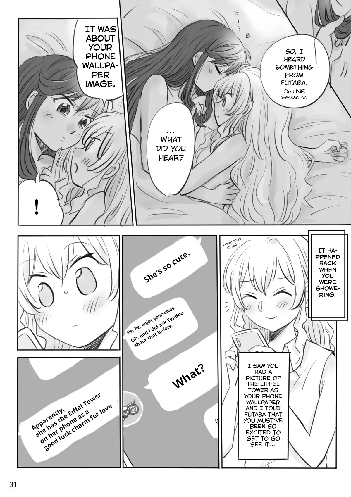 Maya and Claudine (MayaKuro) Short Comics Compilation Chapter 40 page 5 - 
